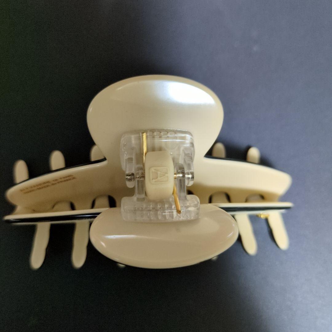 新品未使用　アレクサンドル　ドゥ　パリ　ベージュ クリップ