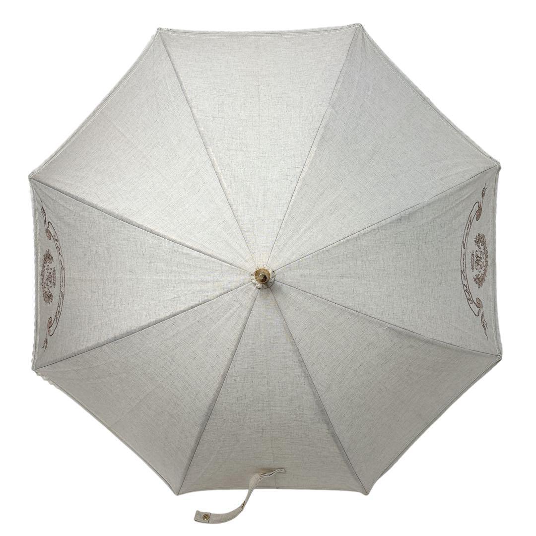 希少✨POLO RALPH LAUREN ホースロゴ　バンブー　フリル付　長傘