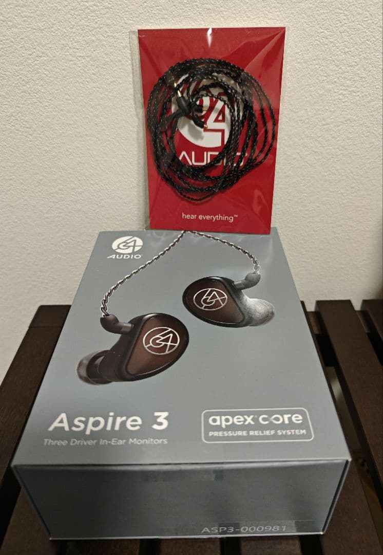 イヤホン 64 audio Aspire 3