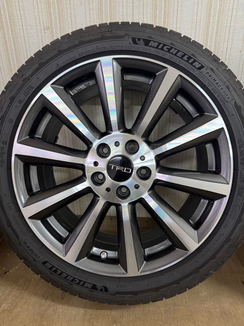 TRD TF6 18インチホイール.ミシュランタイヤ4本セット