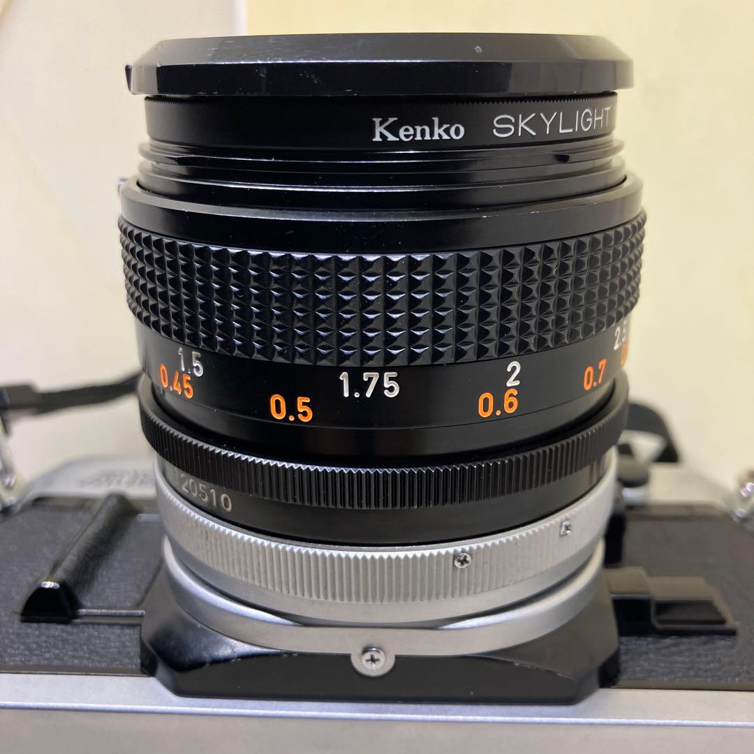 Canon AE-1とFD 50mm F1.4 S.S.Cのセットになります。