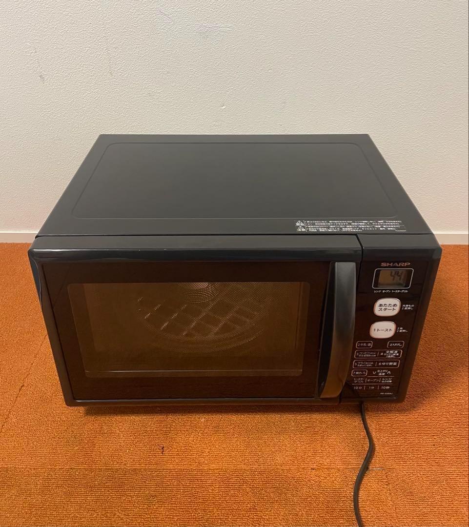 SHARP オーブンレンジ 2018年製 電子レンジ RE-S55AJ-B