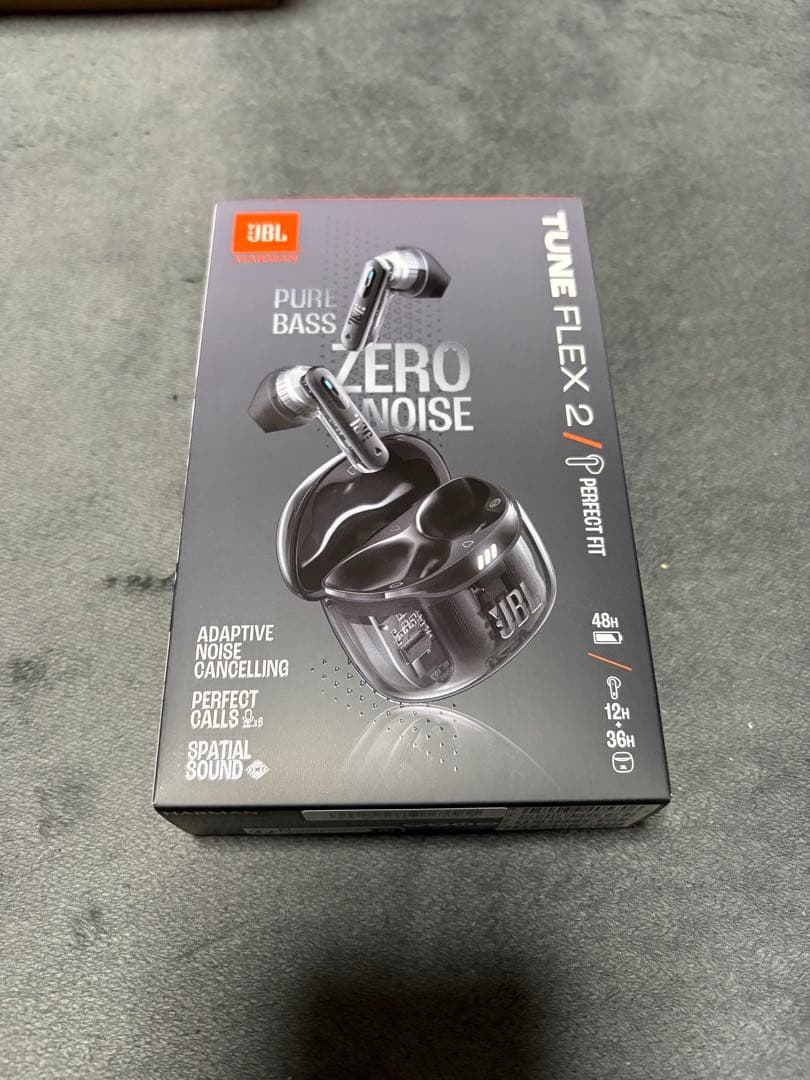 新品未開封JBL TUNE FLEX2 ワイヤレスイヤホン bluetooth