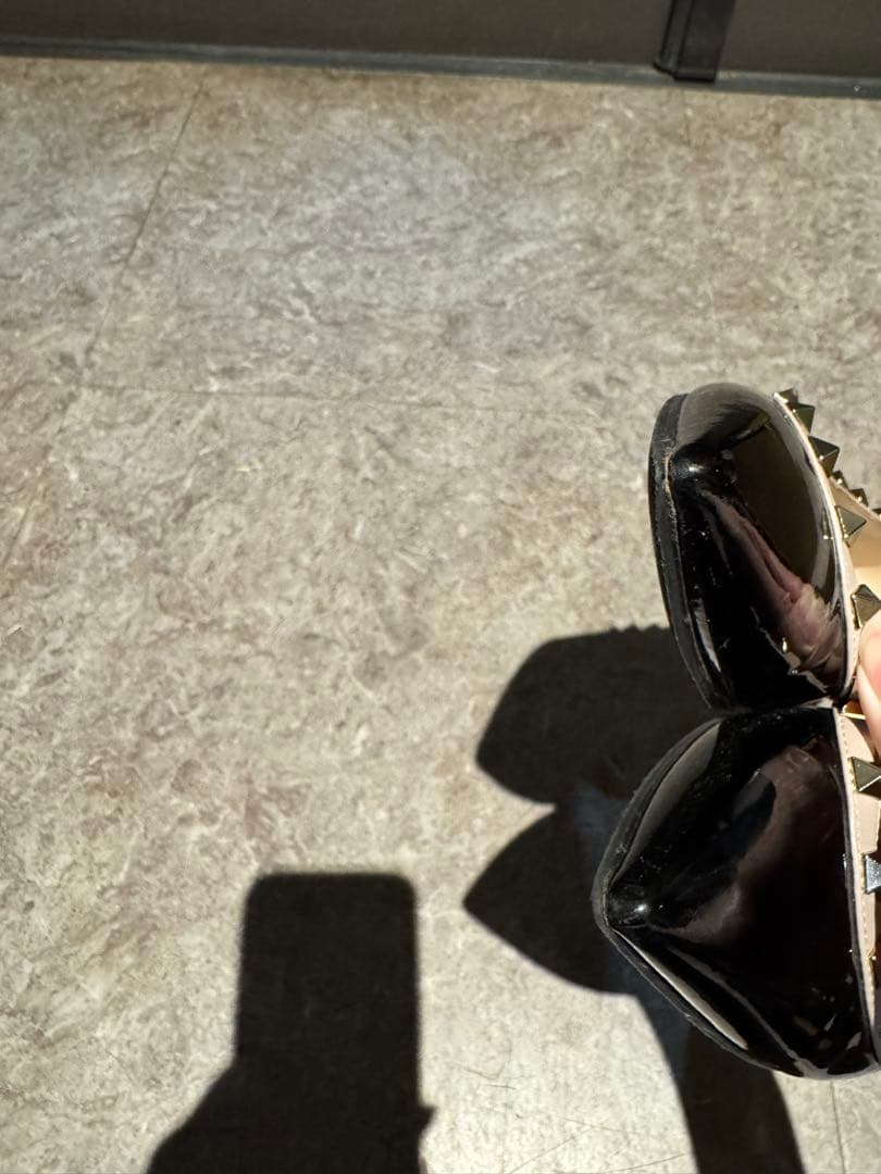 VALENTINO スタッズフラットシューズ　バレリーナシューズ　ヴァレンティノ