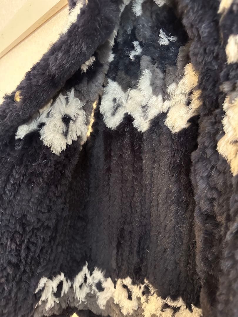 バックラッシュ ラビットファーニット　ベスト Mサイズ 美品