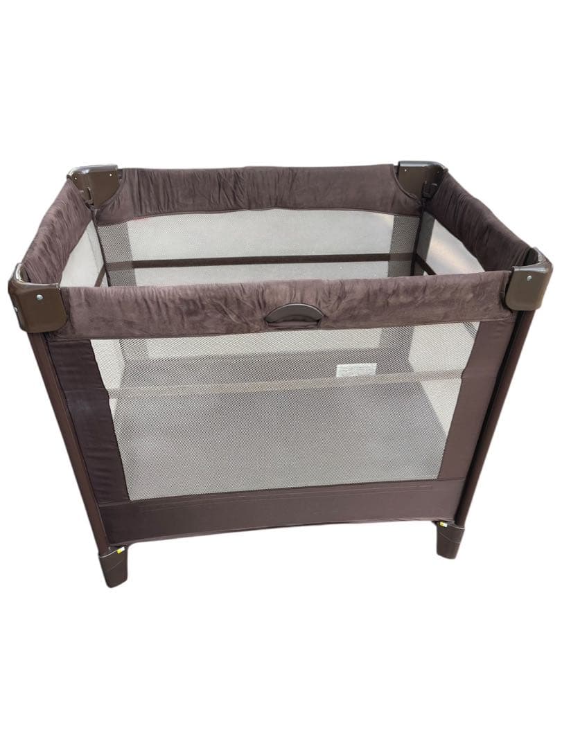 Aprica 折りたたみベビー用ベッド ココネルエアープラス ブラウン