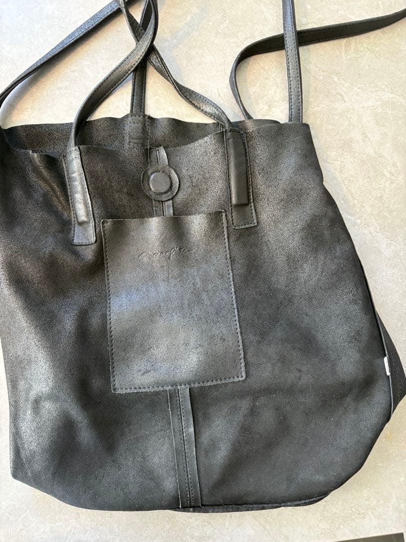 Morphee 3WAY MIDIUM TOTE（SHORT）- BLACK