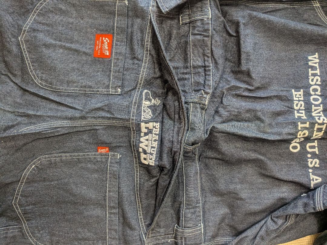 スナップオン　つなぎ