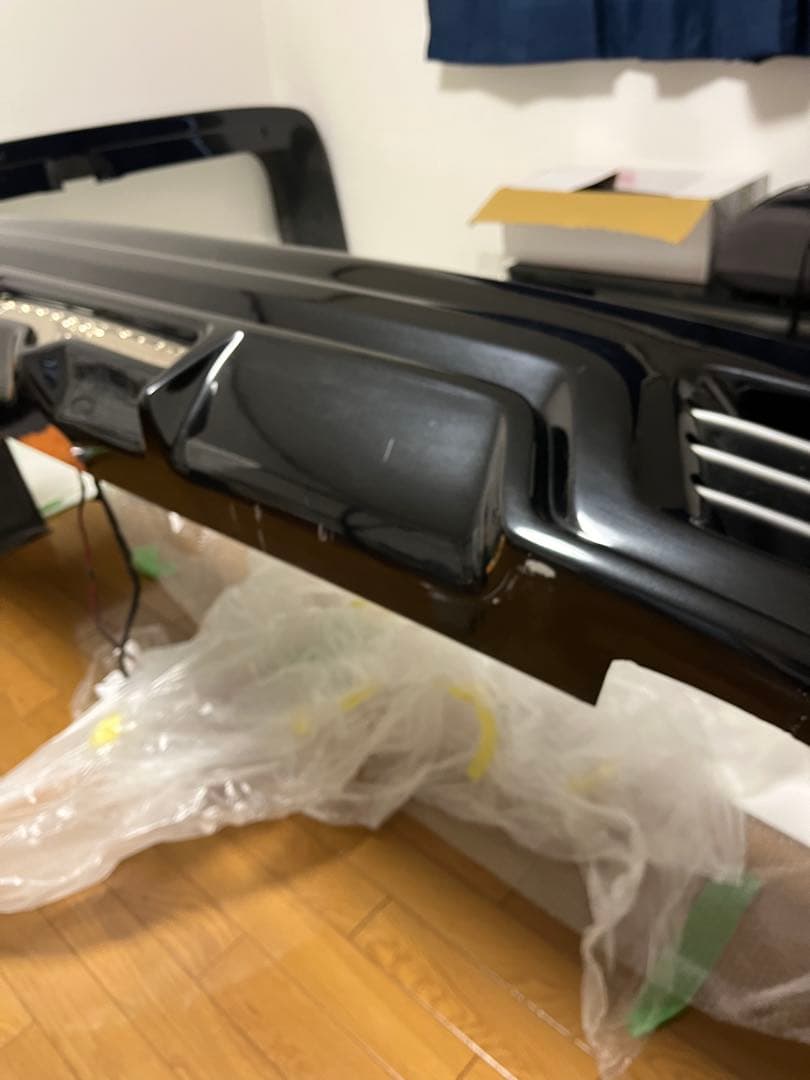 カ*メ様 ハイエースリアバンパー LEDライト付き