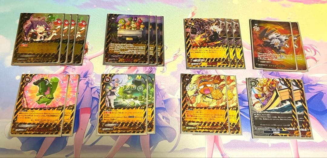 【バディファイト】でんじゃらすベジタブルデッキ+スリーブ55枚