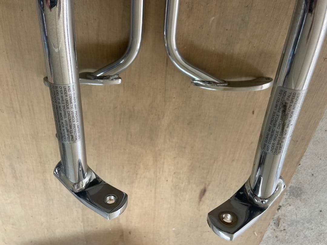 ハーレーFL STC純正サドルバッグガード