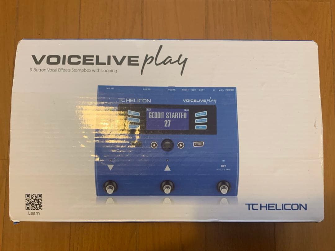 TC HELICON ティーシーヘリコン VOICELIVEplay ブルー