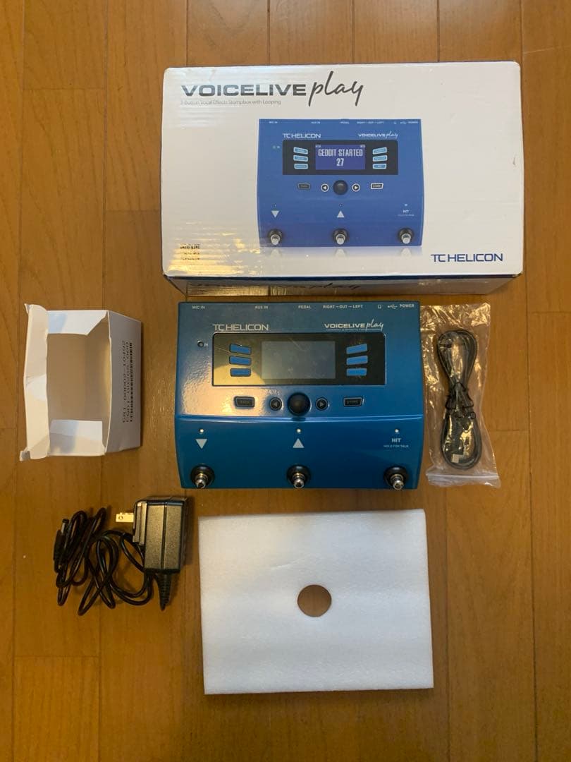 TC HELICON ティーシーヘリコン VOICELIVEplay ブルー