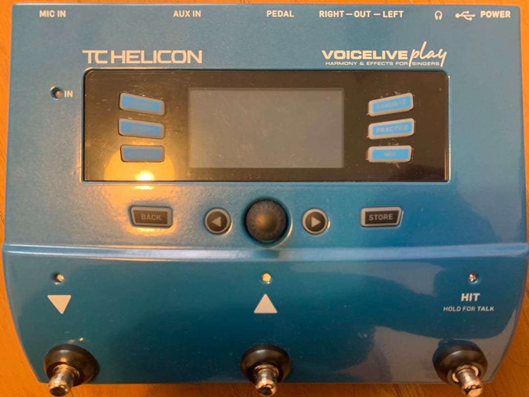 TC HELICON ティーシーヘリコン VOICELIVEplay ブルー