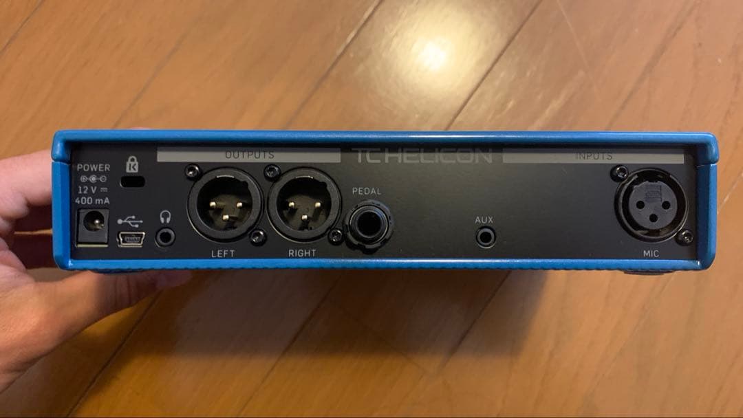 TC HELICON ティーシーヘリコン VOICELIVEplay ブルー