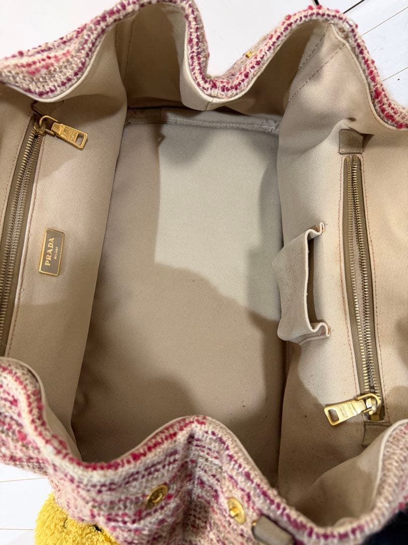 PRADA ツイード カナパトート