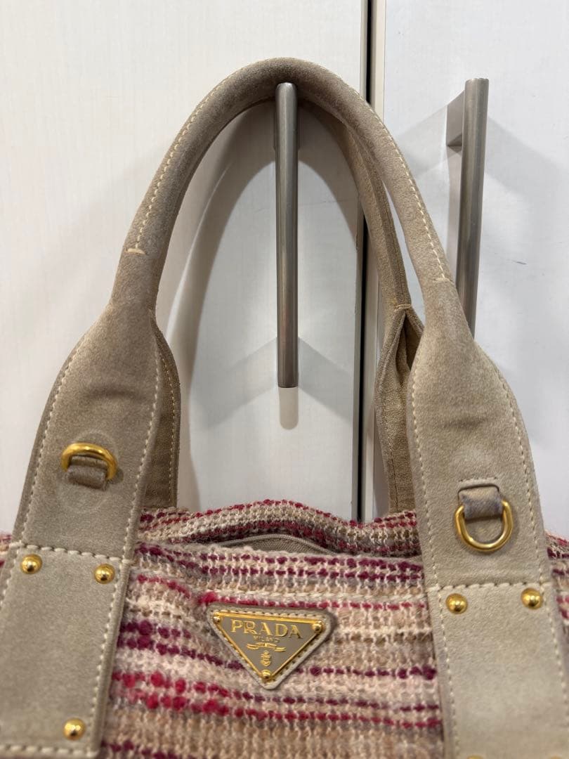 PRADA ツイード カナパトート