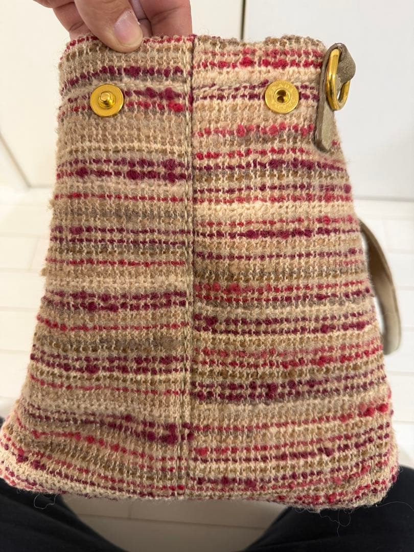 PRADA ツイード カナパトート