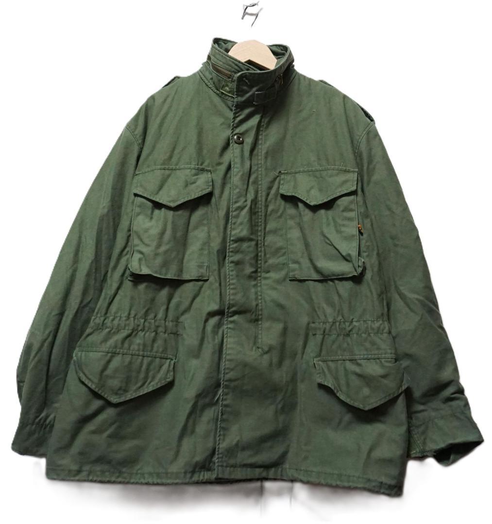 ALPHA USA製 米軍実物 M-65 FIELD COAT L