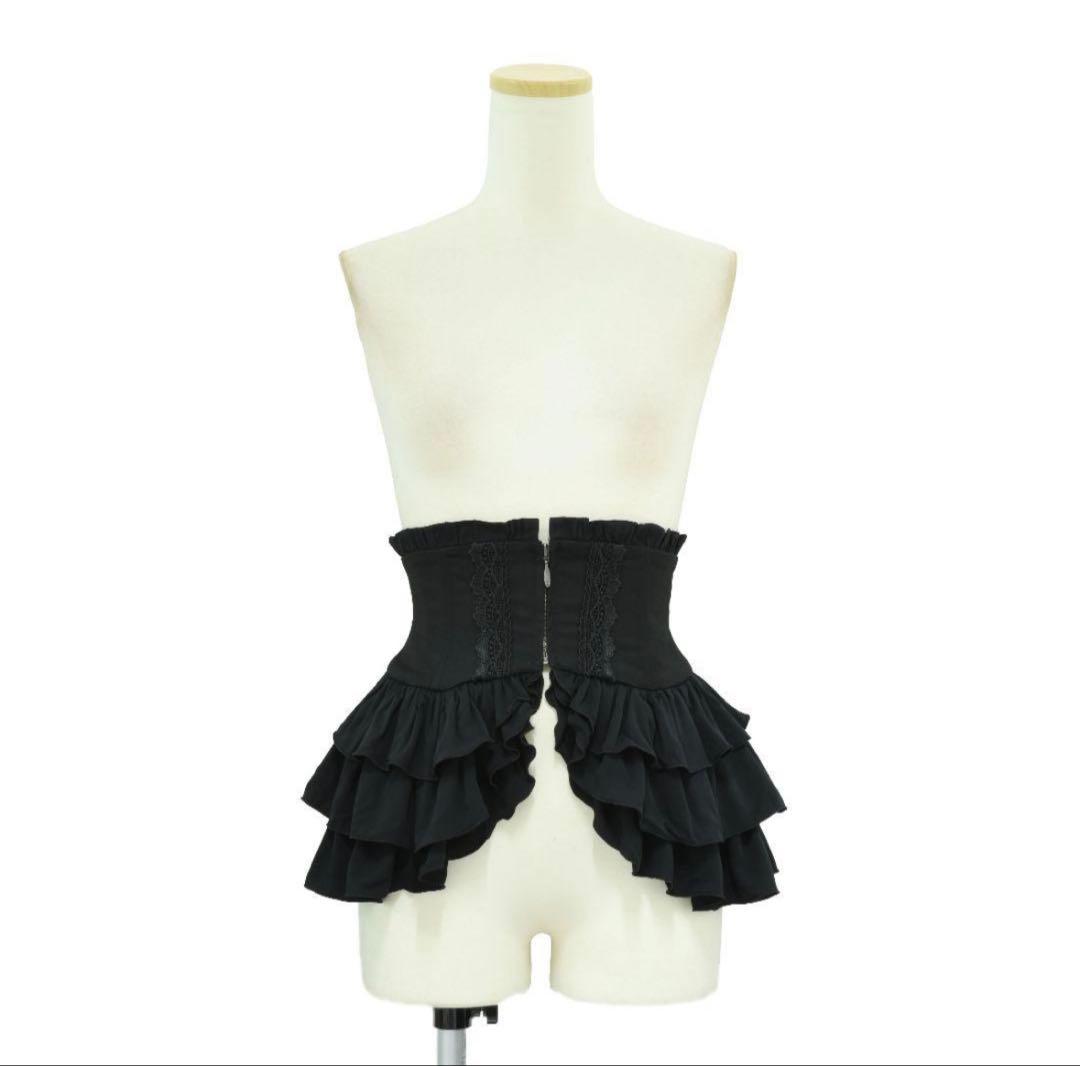 Sheglit Rippleフリルコルセット シェグリット オーバースカート