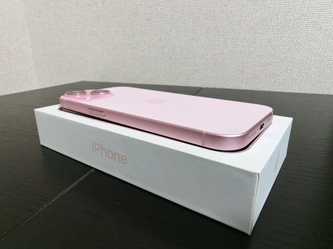 iPhone15 ピンク 本体 (動作確認済)