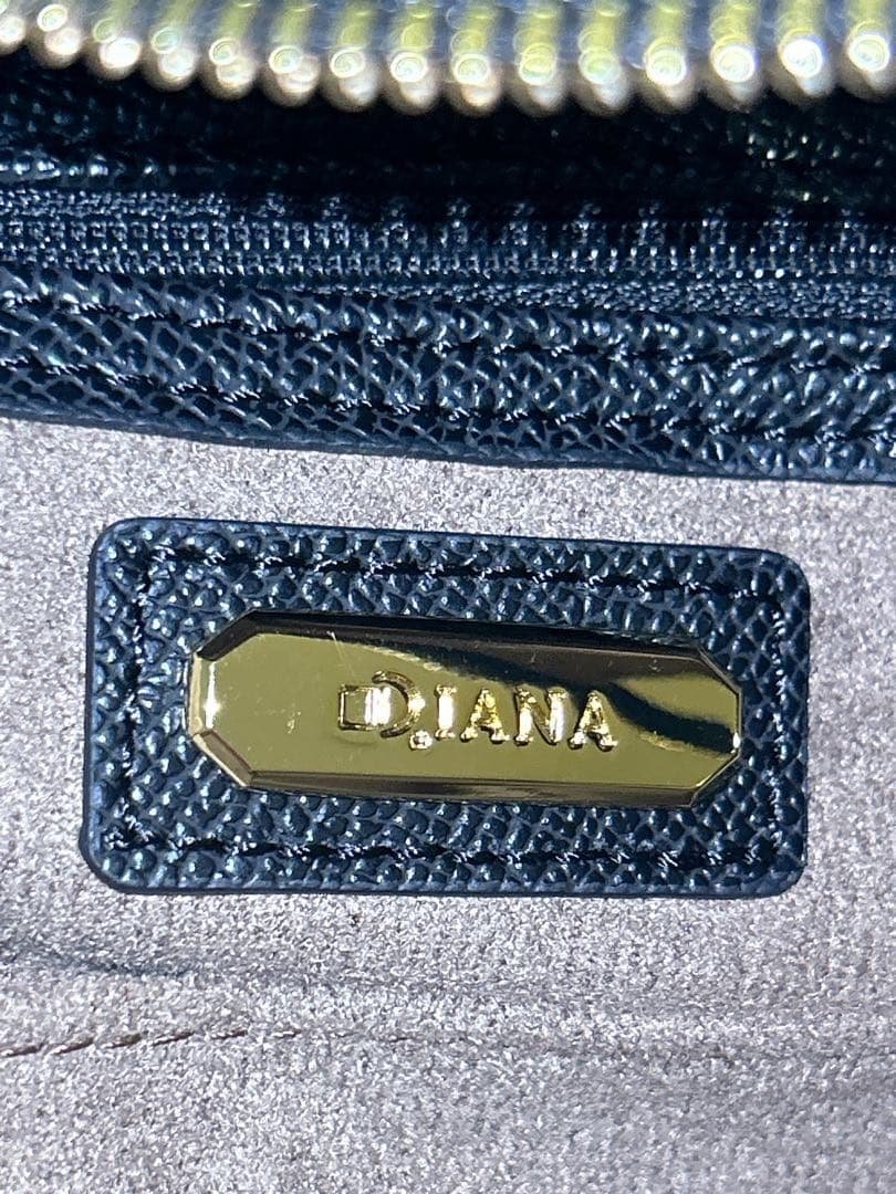 DIANA 黒 ビジネスバッグ　トートバッグ