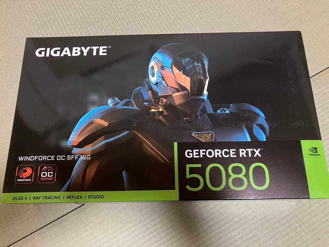 【新品・未使用、国内正規品】GIGABYTE RTX5080 WindForce