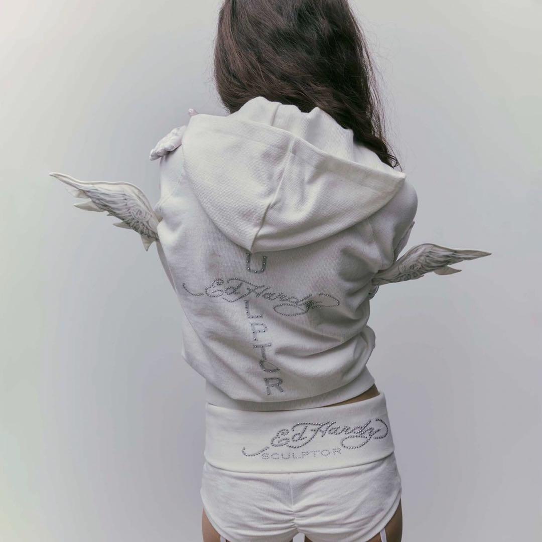 トップス [Sculptor X Ed Hardy] Angel Hoodie