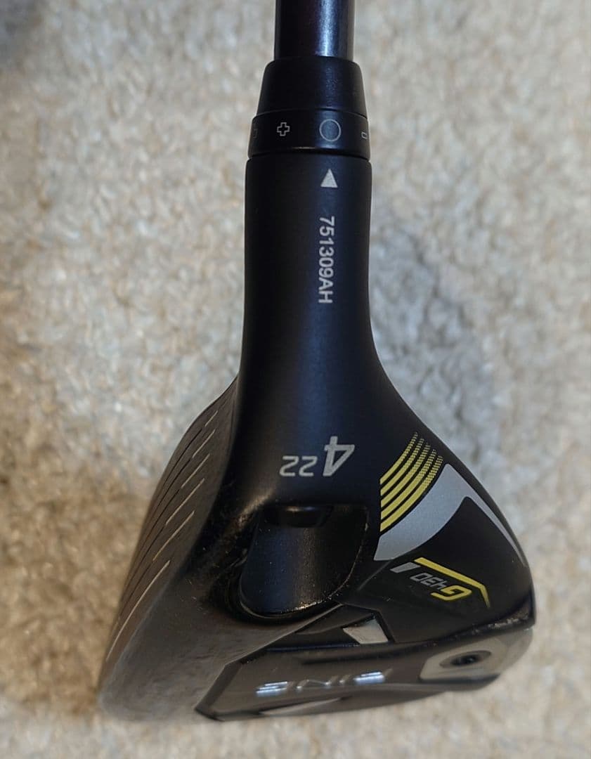 ヘッドのみ　G430 ハイブリッド 4番/5番 5U PING ユーティリティ