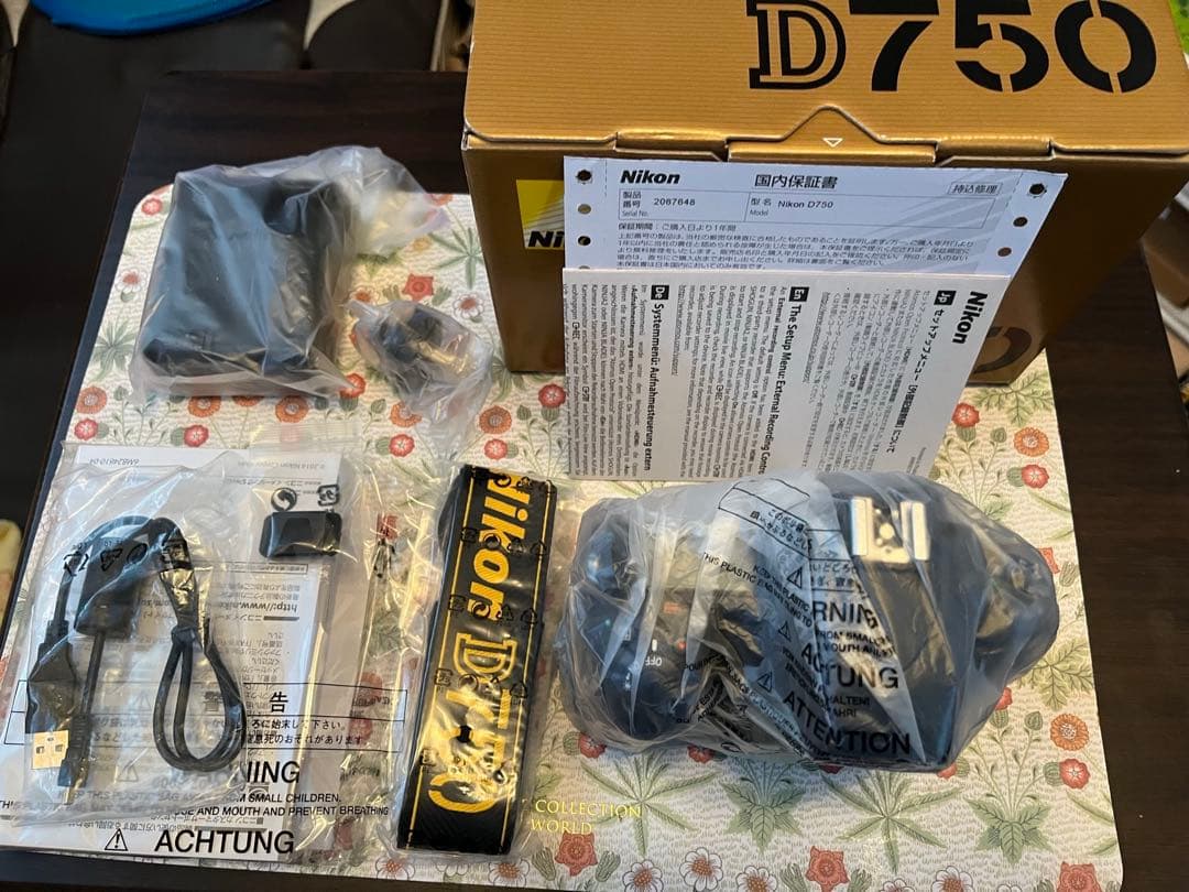 新品:Nikon D750 デジタル一眼レフカメラ 本体