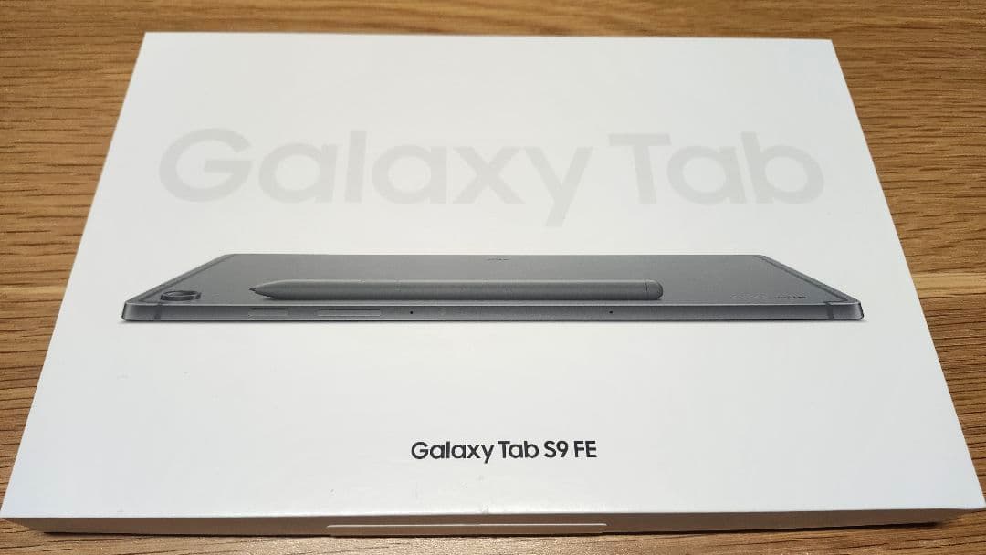 Galaxy Tab S9 FE グレー　Sペン・カバー・指紋防止フィルム付き