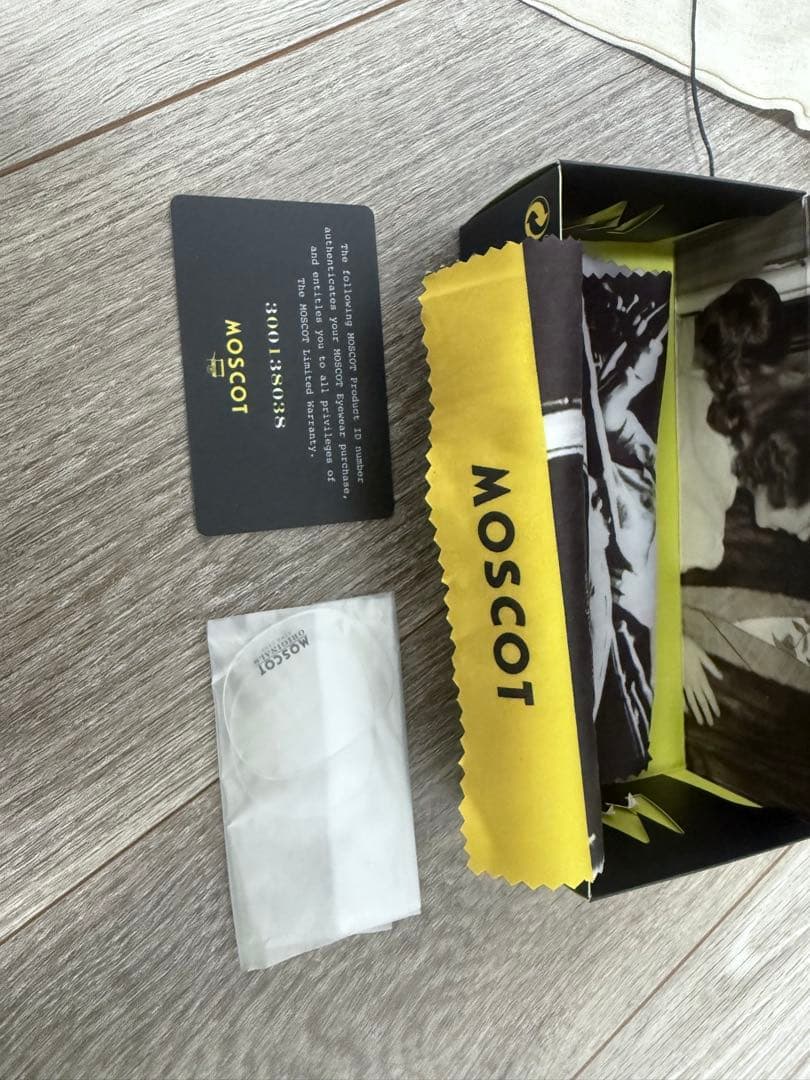 【美品】MOSCOTモスコット サングラス レムトッシュ 46 正規品