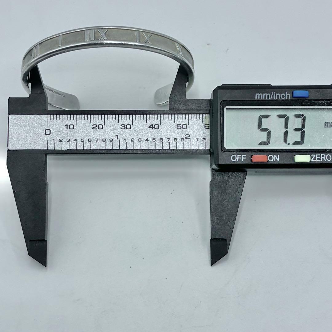 ティファニー　アトラス　カフ　バングル　ブレスレット　腕周り16.5cm 925