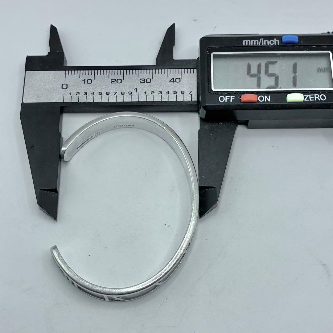 ティファニー　アトラス　カフ　バングル　ブレスレット　腕周り16.5cm 925