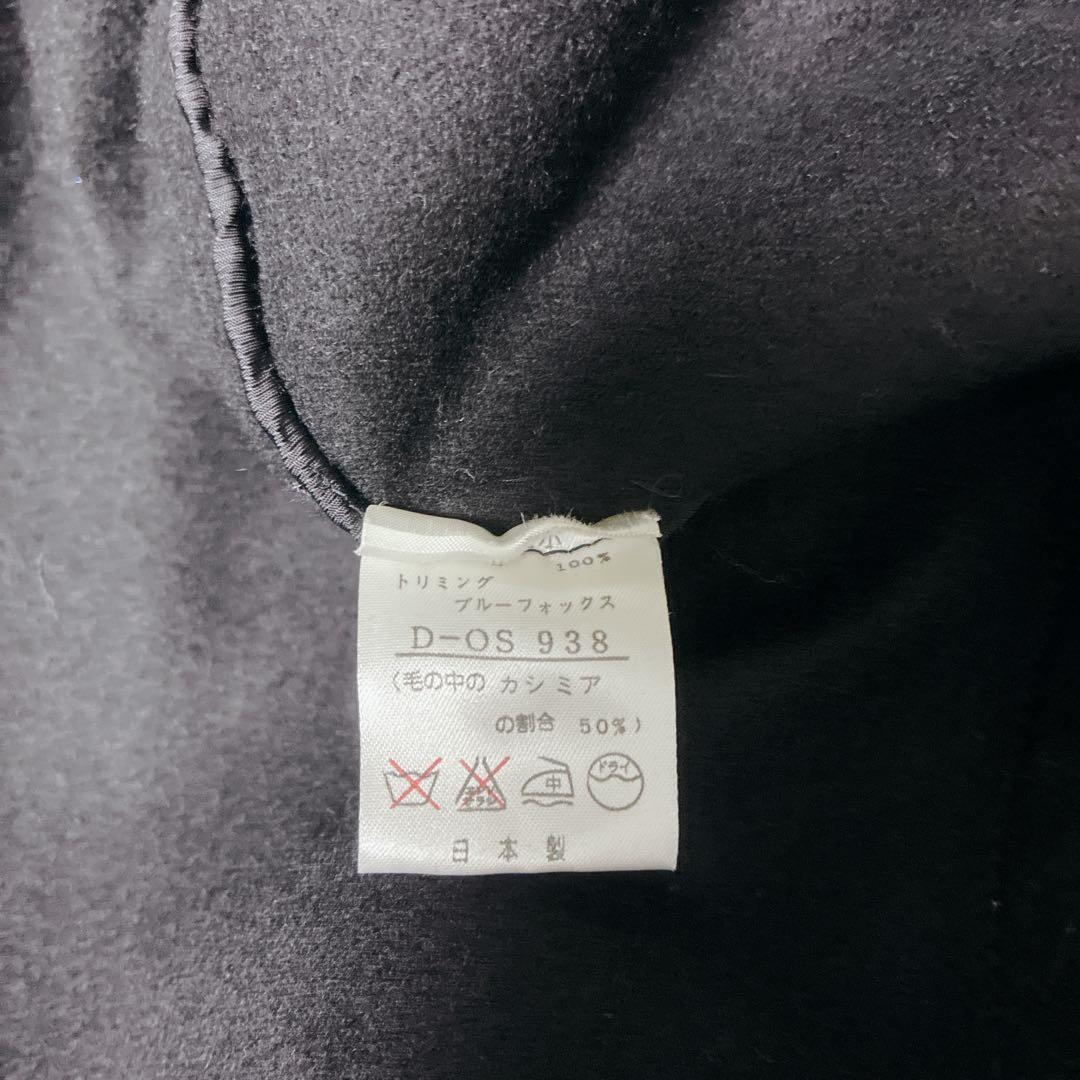 ジャケット・アウター Cashmere Brend Blue Fox fur Poncho Cape