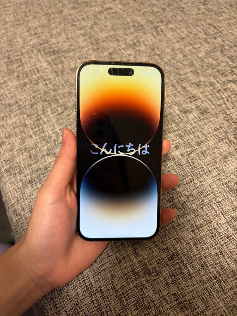 iPhone 14 Pro ゴールド　SIMフリー　修理歴なし