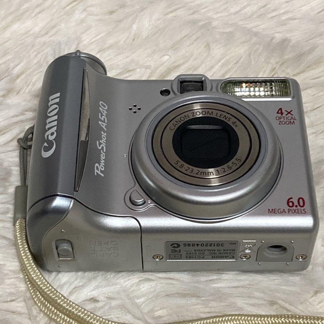 【極美品】 Canon Power Shot A540 デジカメ シルバー