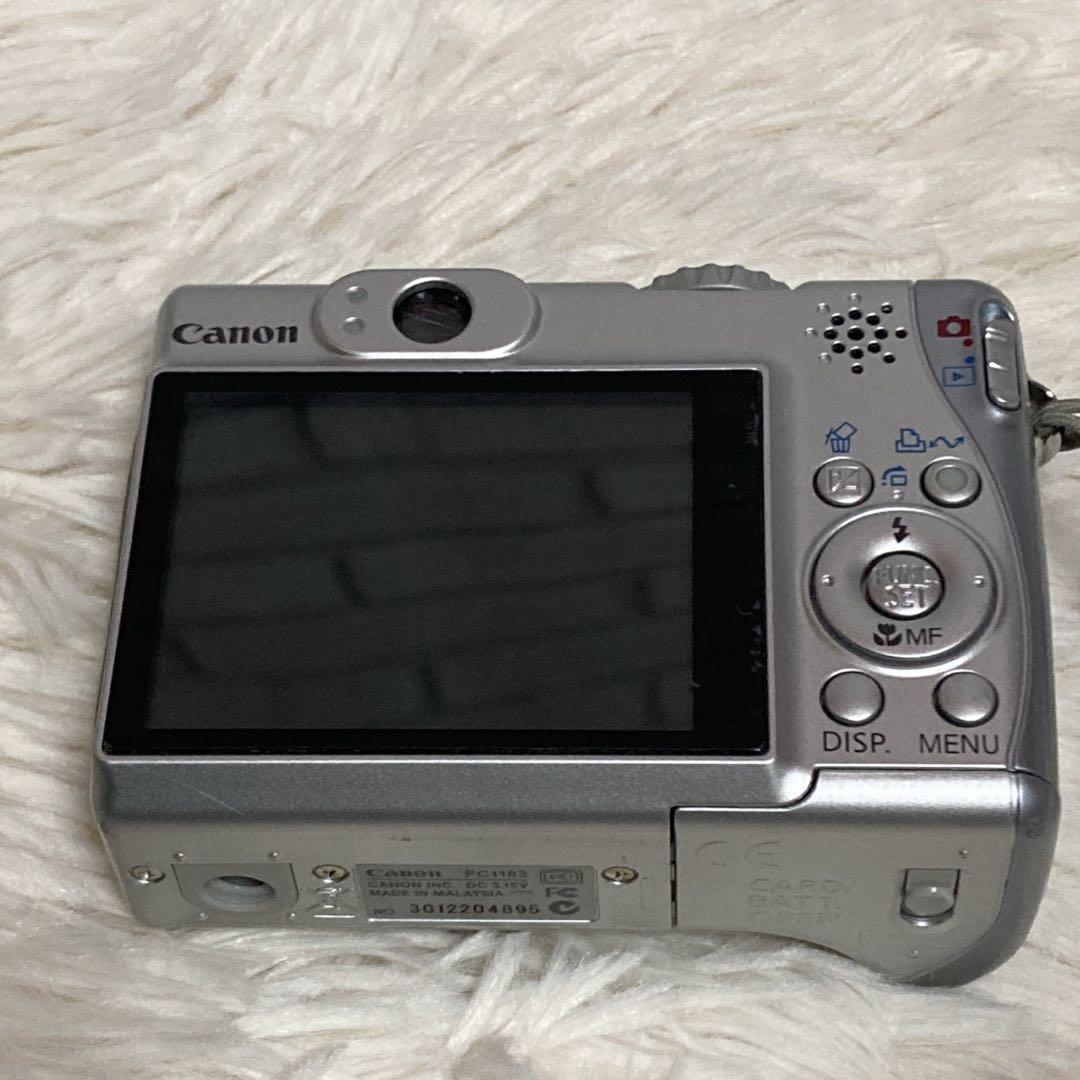 【極美品】 Canon Power Shot A540 デジカメ シルバー