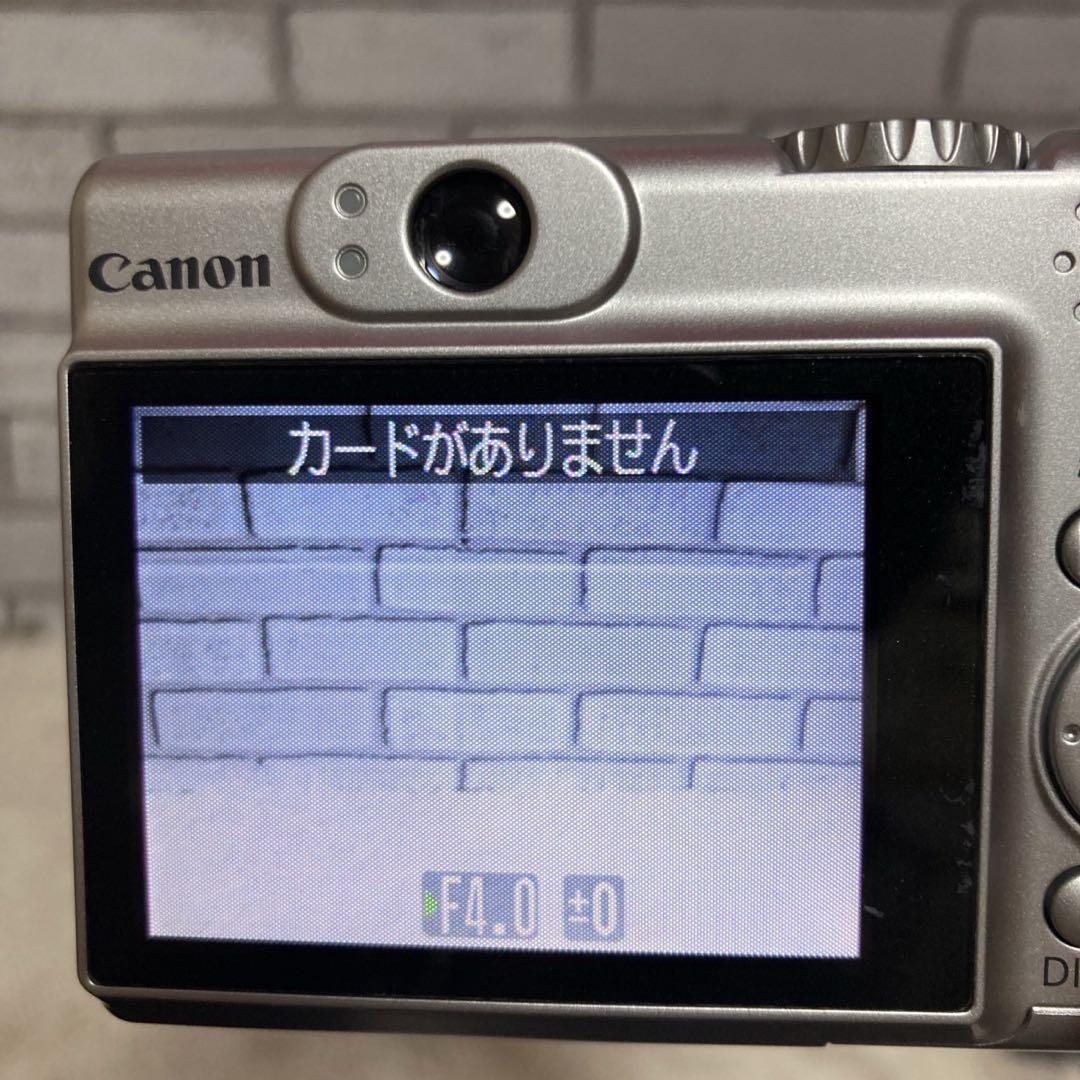 【極美品】 Canon Power Shot A540 デジカメ シルバー