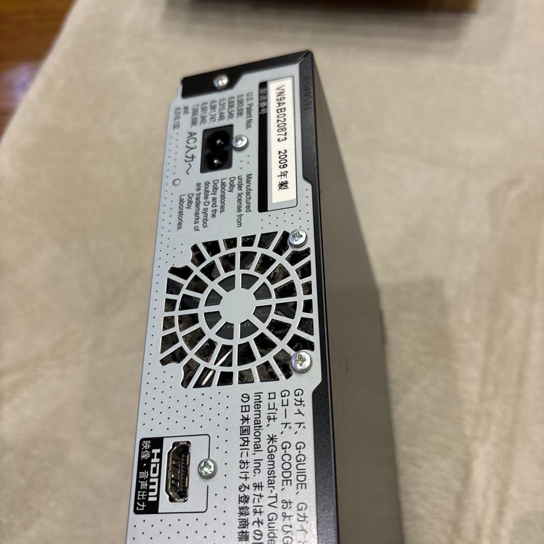 パナソニック　DIGA　HDD搭載ハイビジョンDVDレコーダー　09年製