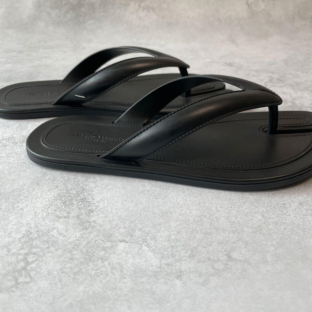 Maison Margielaトングサンダル tabi 22.5cm/ブラック