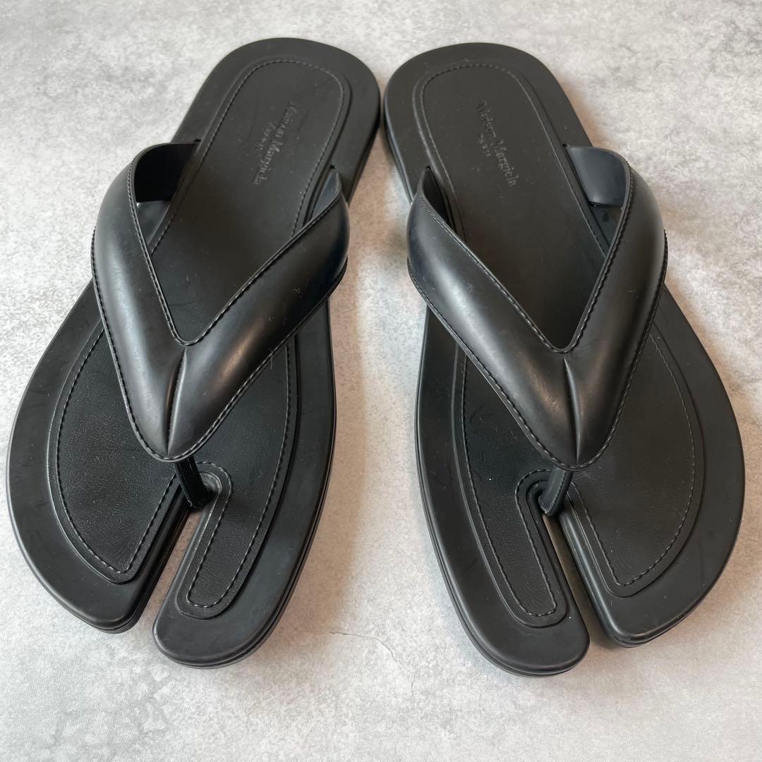 Maison Margielaトングサンダル tabi 22.5cm/ブラック