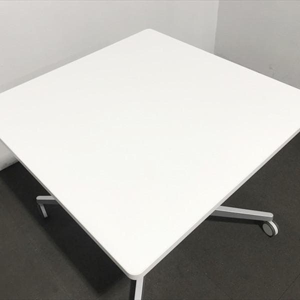 良品✨ミニマム１４万円・良品】白 お洒落 ホワイト★ダイニングPC事務机