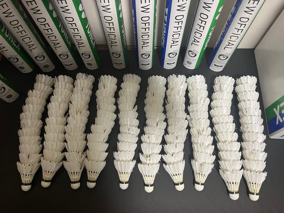 リ*ケ様 バドミントン　中古シャトル　ニューオフィシャル120球