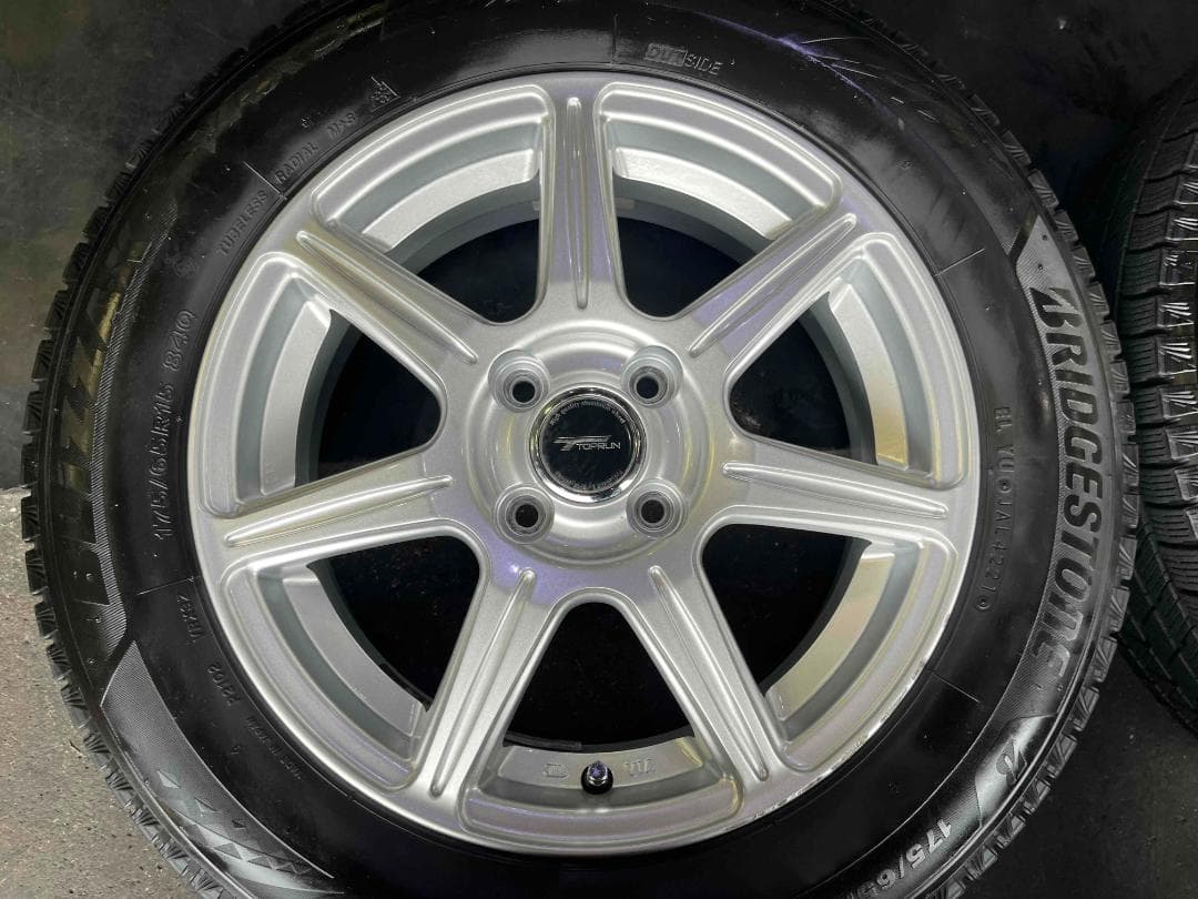 スタッドレス アクア ヴィッツ フィット TOPRUN 175/65R15