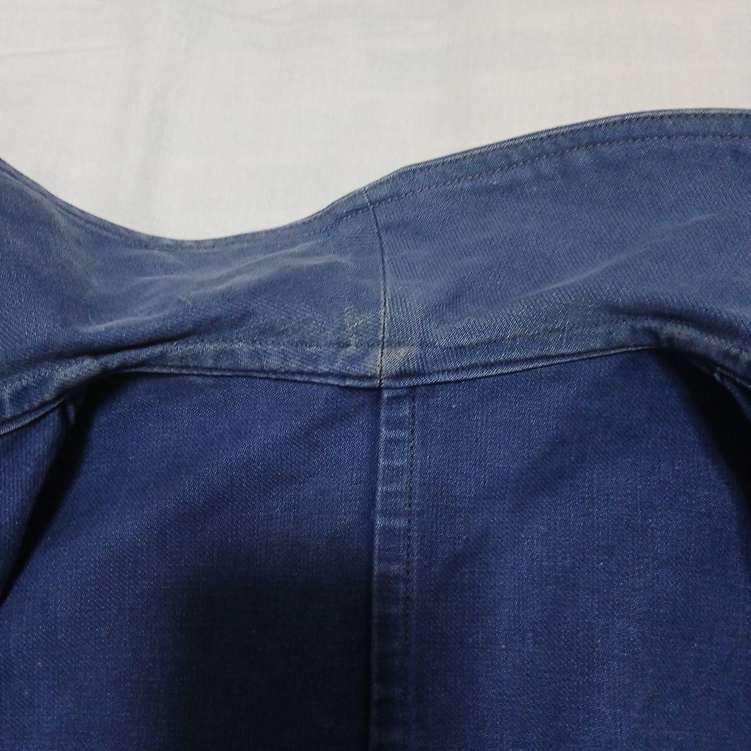 40s　50s　フレンチコットンツイルジャケット　vポケ