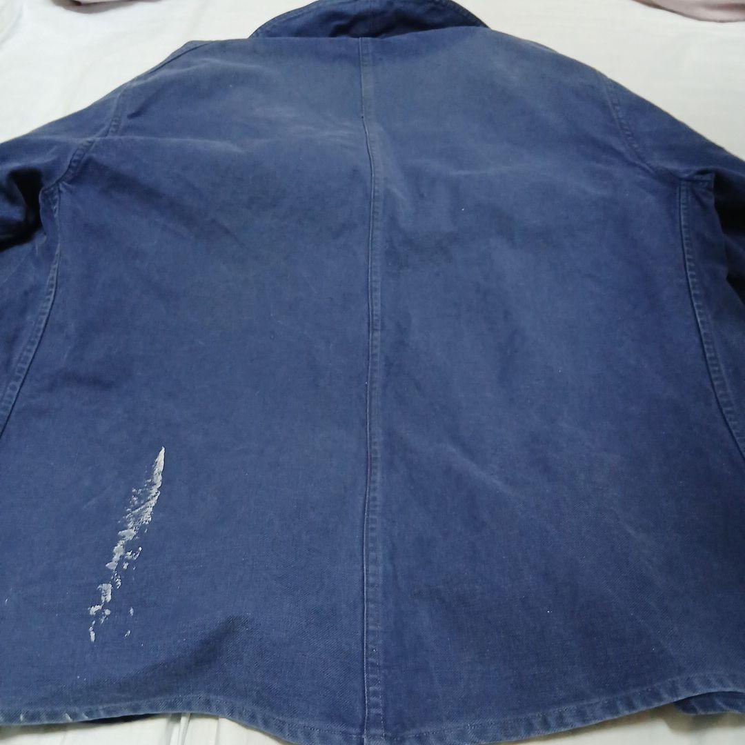 40s　50s　フレンチコットンツイルジャケット　vポケ