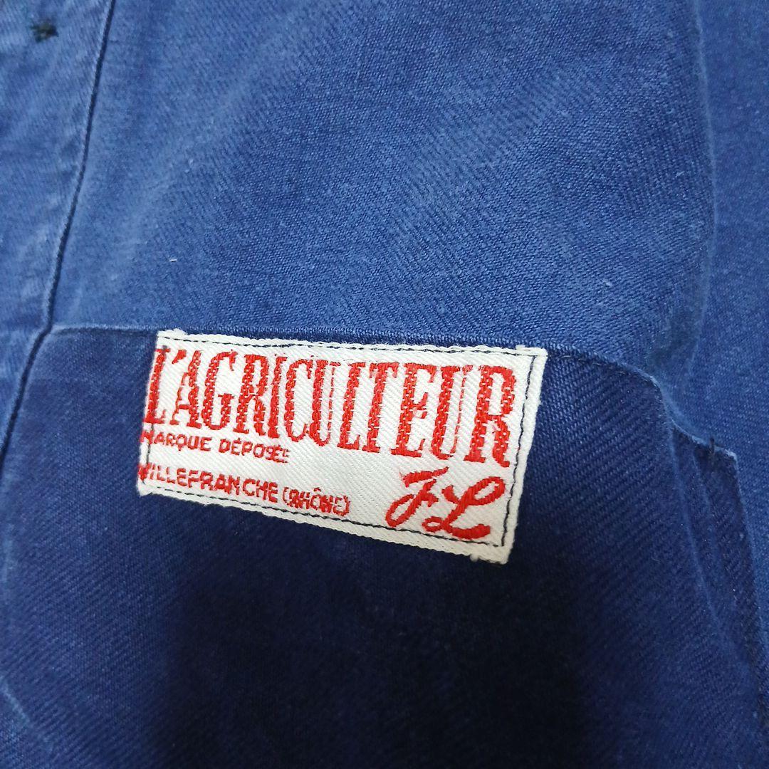 40s　50s　フレンチコットンツイルジャケット　vポケ