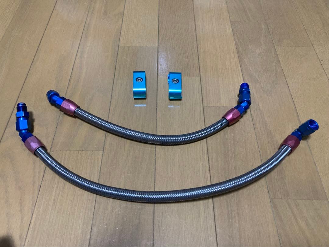 ヤマハSRX キック式　社外品オイルクーラー　7段