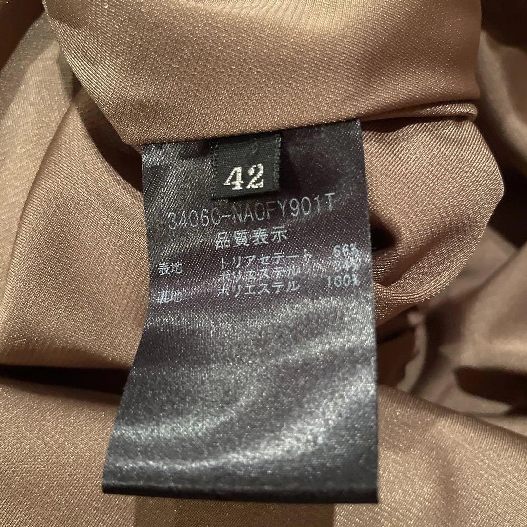 FOXEY new york モカ　ドレス42サイズ